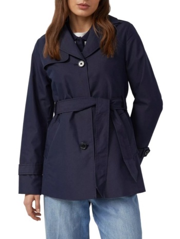 γυναικεία καπαρντίνα navy μπλε s.oliver 2173526-5959