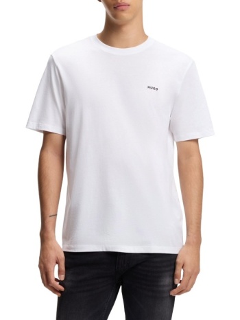 ανδρικό dero222 t-shirt λευκό hugo 50466158-100