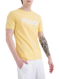 ανδρικό dulivio t-shirt κίτρινο hugo 50467556-721