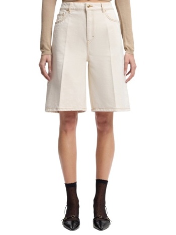 γυναικεία gelita τζιν βερμούδα εκρού hugo 50557029-103