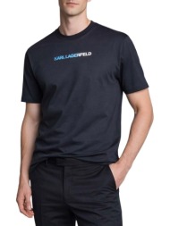 ανδρικό t-shirt navy μπλε karl lagerfeld 755150 562235-690