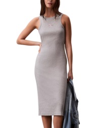 γυναικείο αμάνικο φόρεμα γκρι calvin klein lv047f242g-p79