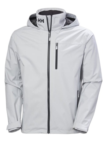 ανδρικό crew hooded 2.0 μπουφάν γκρι helly hansen 34443-853
