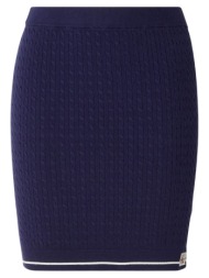 γυναικεία mini φούστα navy μπλε calvin klein lv047f364g-9ei