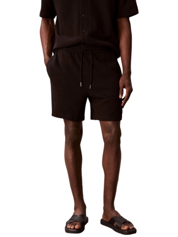 ανδρική βερμούδα μαύρη calvin klein lv04rc248g-ub1