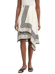 γυναικεία φούστα εκρού karl lagerfeld b2w12008-461