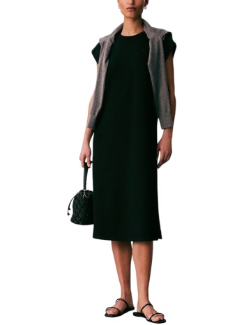 γυναικείο φόρεμα μαύρο calvin klein lv047f245g-ub1