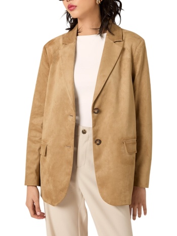 γυναικείο σακάκι suede μπεζ alcott gi0263do-beige