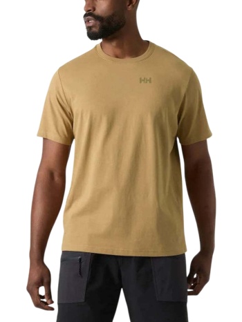 ανδρικό massif t-shirt κίτρινο helly hansen 54600-764