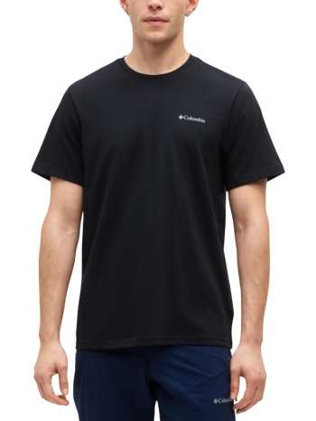 ανδρικό csc basic t-shirt μαύρο columbia 2154991-010