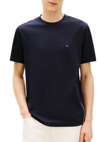 ανδρικό global stripe t-shirt navy μπλε tommy hilfiger σε προσφορά