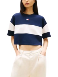 γυναικείο t-shirt navy μπλε tommy jeans dw0dw18706-c1g