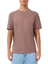 ανδρικό t-shirt καφέ s.oliver 2177444-8626
