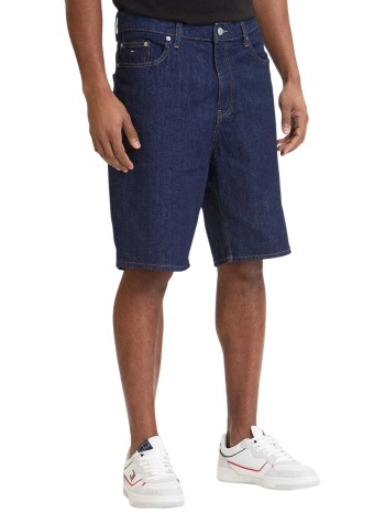 ανδρική τζιν βερμούδα navy μπλε tommy jeans dm0dm22974-1bk σε προσφορά