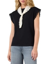 γυναικείο t-shirt μαύρο s.oliver 2178474-9999