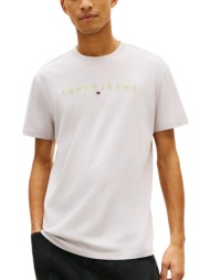 ανδρικό t-shirt γκρι tommy jeans dm0dm20744-ps4