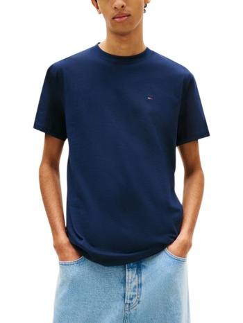 ανδρικό t-shirt navy μπλε tommy jeans dm0dm22504-c1g