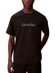 ανδρικό t-shirt μαύρο calvin klein lv04lf813g-ub1