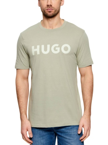 ανδρικό dulivio t-shirt πράσινο hugo 50467556-337