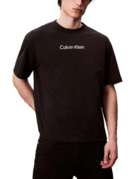 ανδρικό t-shirt μαύρο calvin klein lv04ld230g-ub1