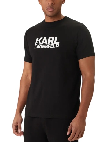 ανδρικό t-shirt μαύρο karl lagerfeld 755780 500235-990 σε προσφορά