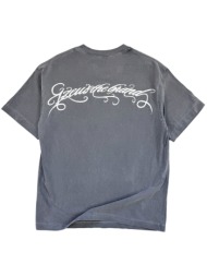 heavyweight 260gsm oversized washed grey gzeus t-shirt gz100ca