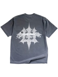 heavyweight 260gsm oversized washed grey gzeus t-shirt gz100cr