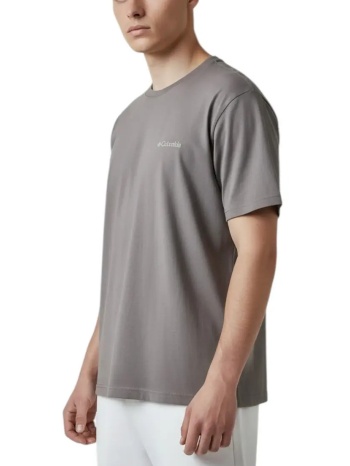 ανδρικό csc outdoor back graphic t-shirt γκρι columbia