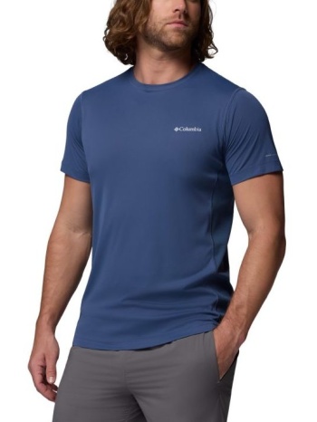 ανδρικό zero rules light t-shirt μπλε columbia 2118501-479