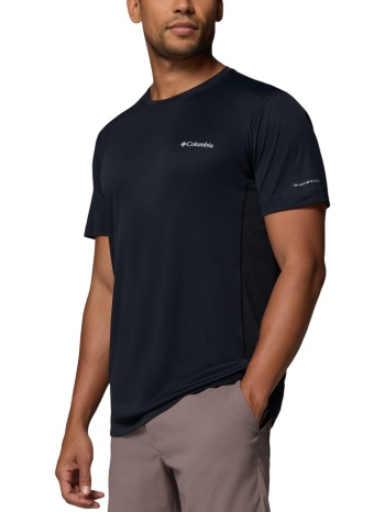 ανδρικό zero rules light t-shirt μαύρο columbia 2118501-011