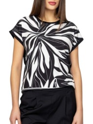γυναικείο monsa t-shirt μαύρο heavy tools t17096-batik