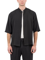 ανδρικό overshirt μαύρο ...