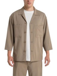 ανδρικό overshirt μπεζ ...