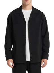 ανδρικό overshirt μαύρο ...