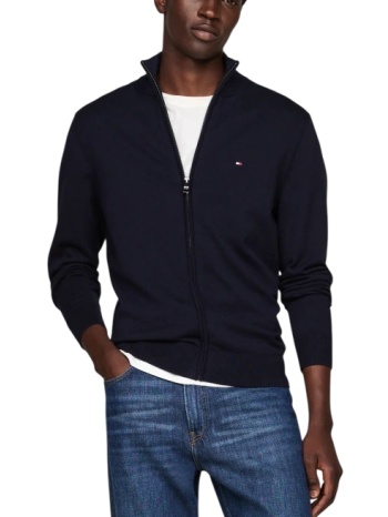 ανδρική ζακέτα navy μπλε tommy hilfiger mw0mw36517-dw5