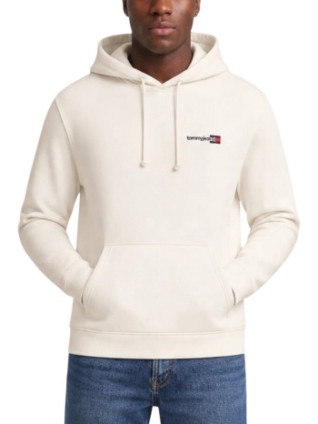 ανδρικό φούτερ εκρού tommy jeans dm0dm23393-ybh