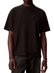 ανδρικό t-shirt μαύρο calvin klein lv04rg838g-ub1