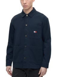 ανδρικό μπουφάν navy μπλε tommy jeans dm0dm20236-c1g