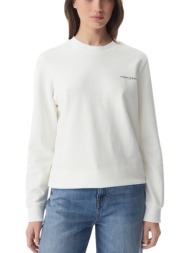 γυναικείο φούτερ λευκό tommy jeans dw0dw22829-ybl