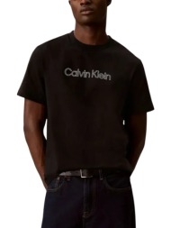 ανδρικό t-shirt μαύρο calvin klein lv04lg812g-ub1