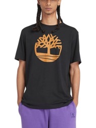 ανδρικό kenn tree logo t-shirt μαύρο timberland tb0a2c2r-p56