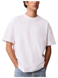 ανδρικό t-shirt λευκό calvin klein lv04rab806-yaf