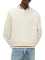 ανδρικό πουλόβερ μπεζ tommy jeans dm0dm23126-aef