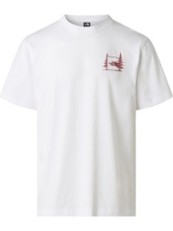 ανδρικό camping relaxed graphic t-shirt λευκό the north face nf0a8gqm-fn41