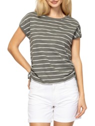 γυναικείο mia t-shirt χακί heavy tools t17073-khaki