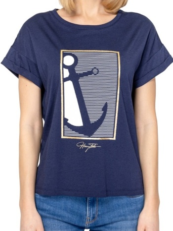 γυναικείο maplins26 t-shirt navy μπλε heavy tools