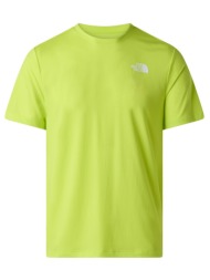 ανδρικό 24/7 t-shirt lime the north face nf0a894b-riq1