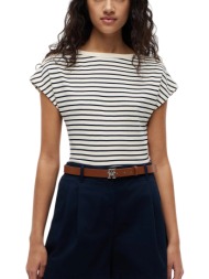 γυναικείο t-shirt εκρού tommy hilfiger ww0ww50942-0ad