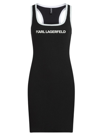 γυναικείο αμάνικο φόρεμα μαύρο karl lagerfeld b2w46087-999 σε προσφορά