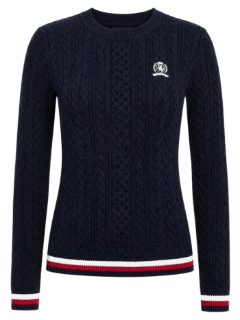 γυναικείο πουλόβερ navy μπλε tommy jeans dw0dw22933-c1g